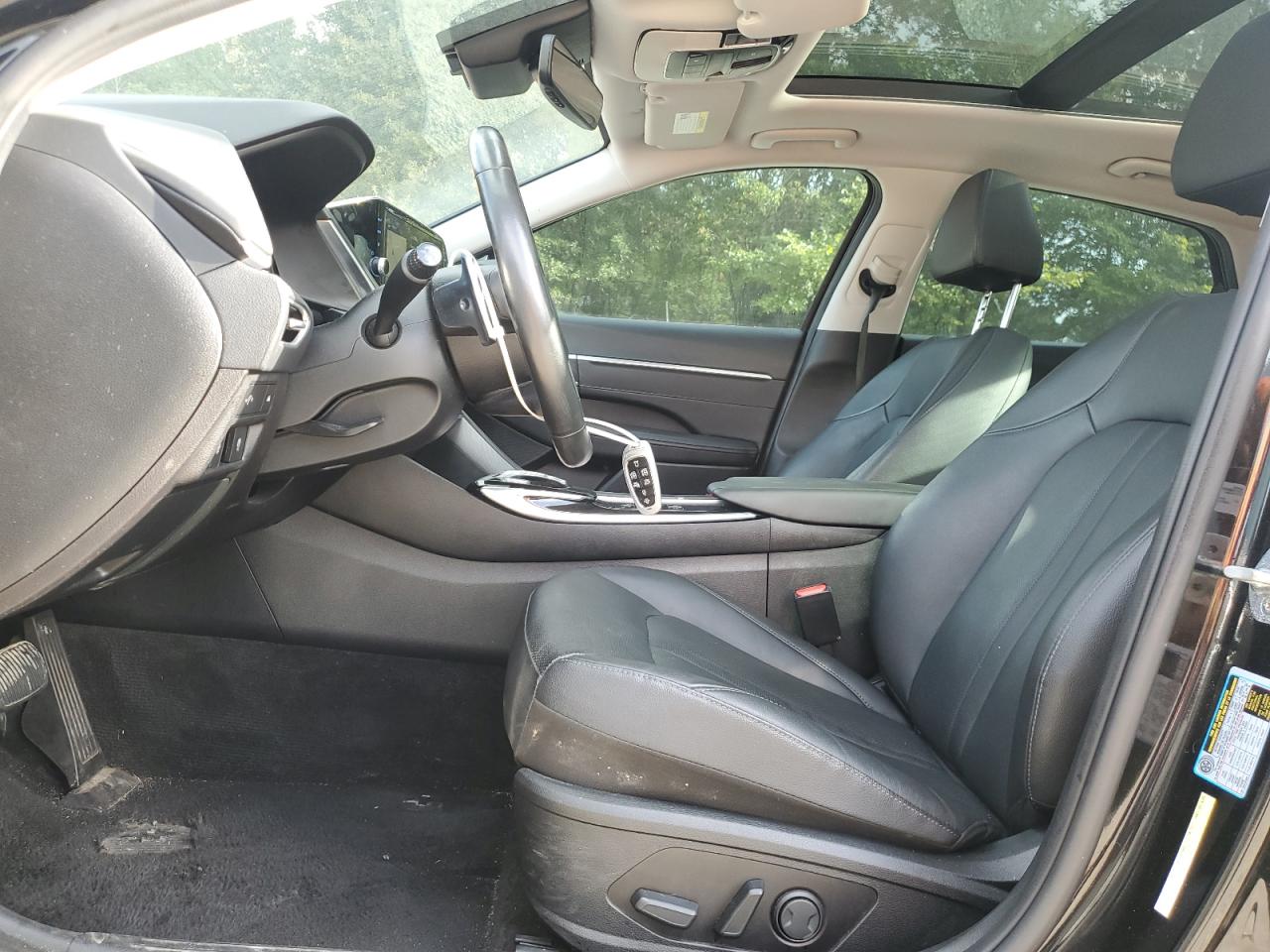 2022 Hyundai Sonata VIN KMHL34J28NA179364 Copart auction photo, rear end / minor dent/scratches damage thumbnail 7