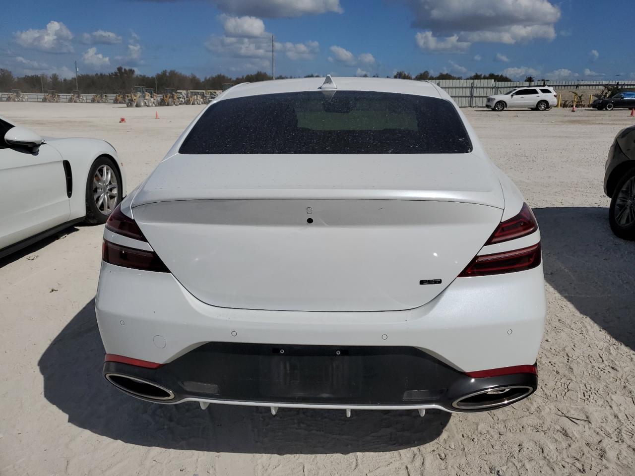 2023 Genesis G70 VIN KMTG54TE2PU128940 Copart auction photo, water/flood damage thumbnail 6