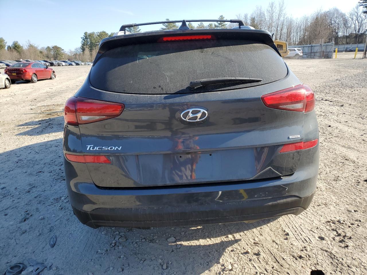 2019 Hyundai Tucson VIN KM8J3CA42KU005576 Copart auction photo, front end damage thumbnail 6