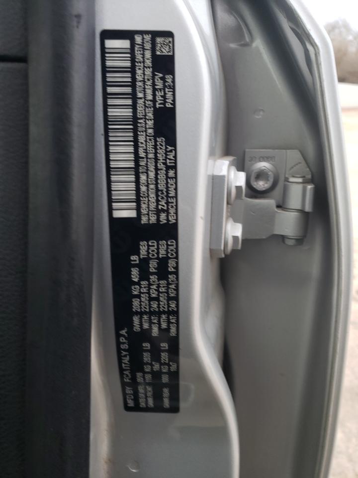 2018 Jeep Renegade VIN ZACCJBBB9JPH58225 Copart auction photo, hail damage thumbnail 13