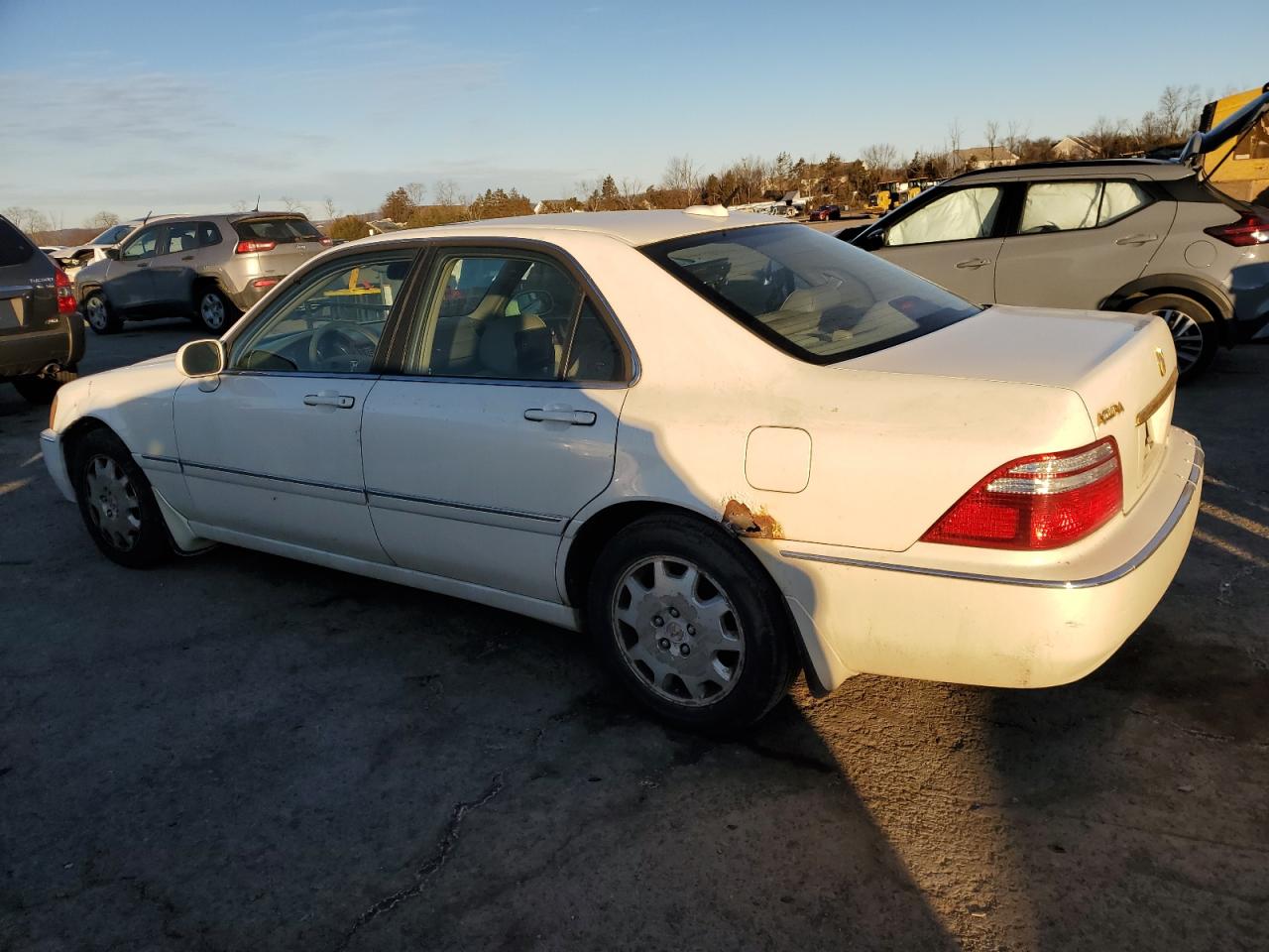 2004 Acura RL VIN JH4KA96644C002746 Copart auction photo, rear end / front end damage thumbnail 2