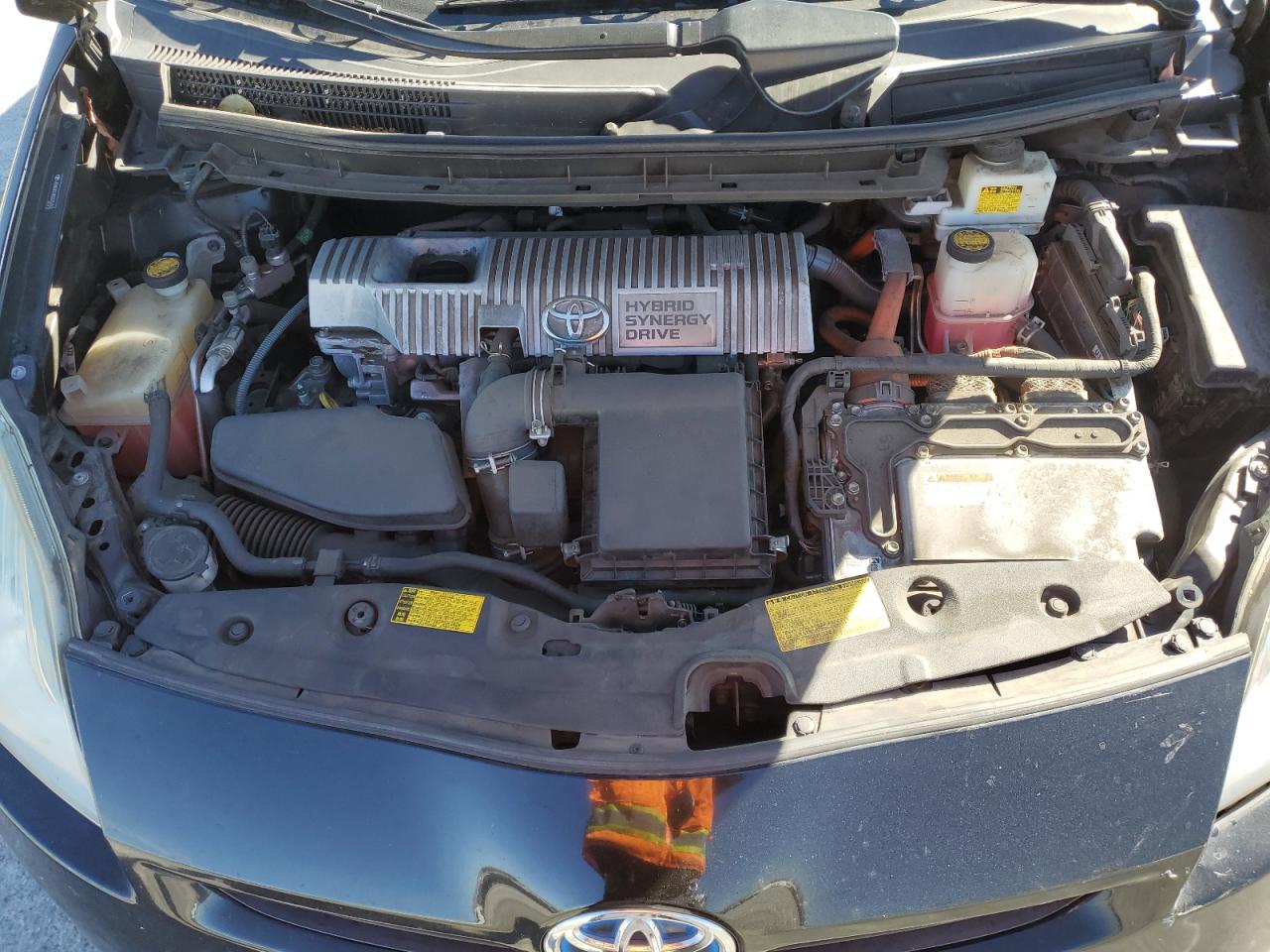 2011 Toyota Prius VIN JTDKN3DU1B0313442 Copart auction photo, front end / side damage thumbnail 11