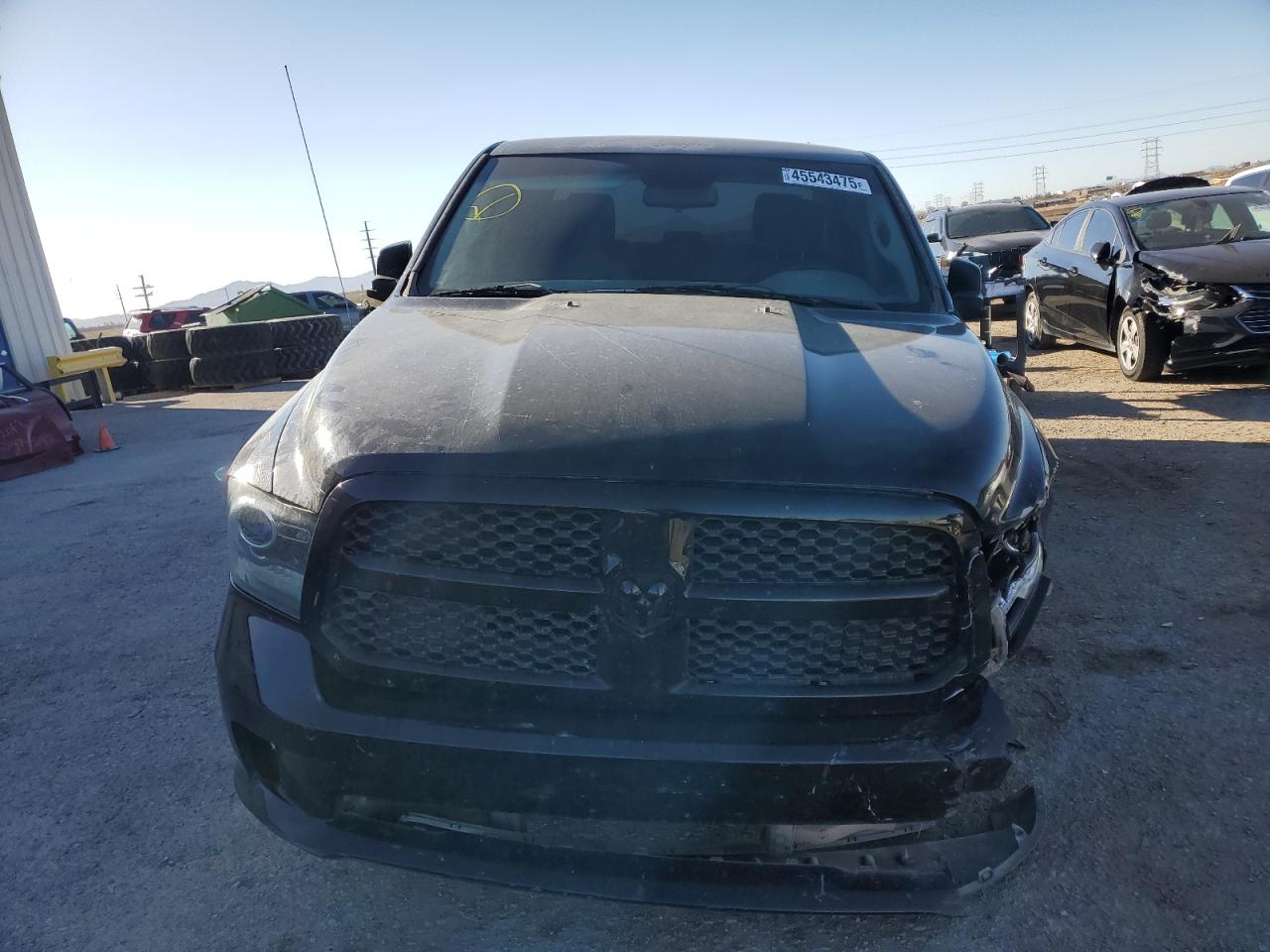 2014 RAM 1500 VIN 1C6RR7KT9ES432084 Copart auction photo, front end / undercarriage damage thumbnail 5