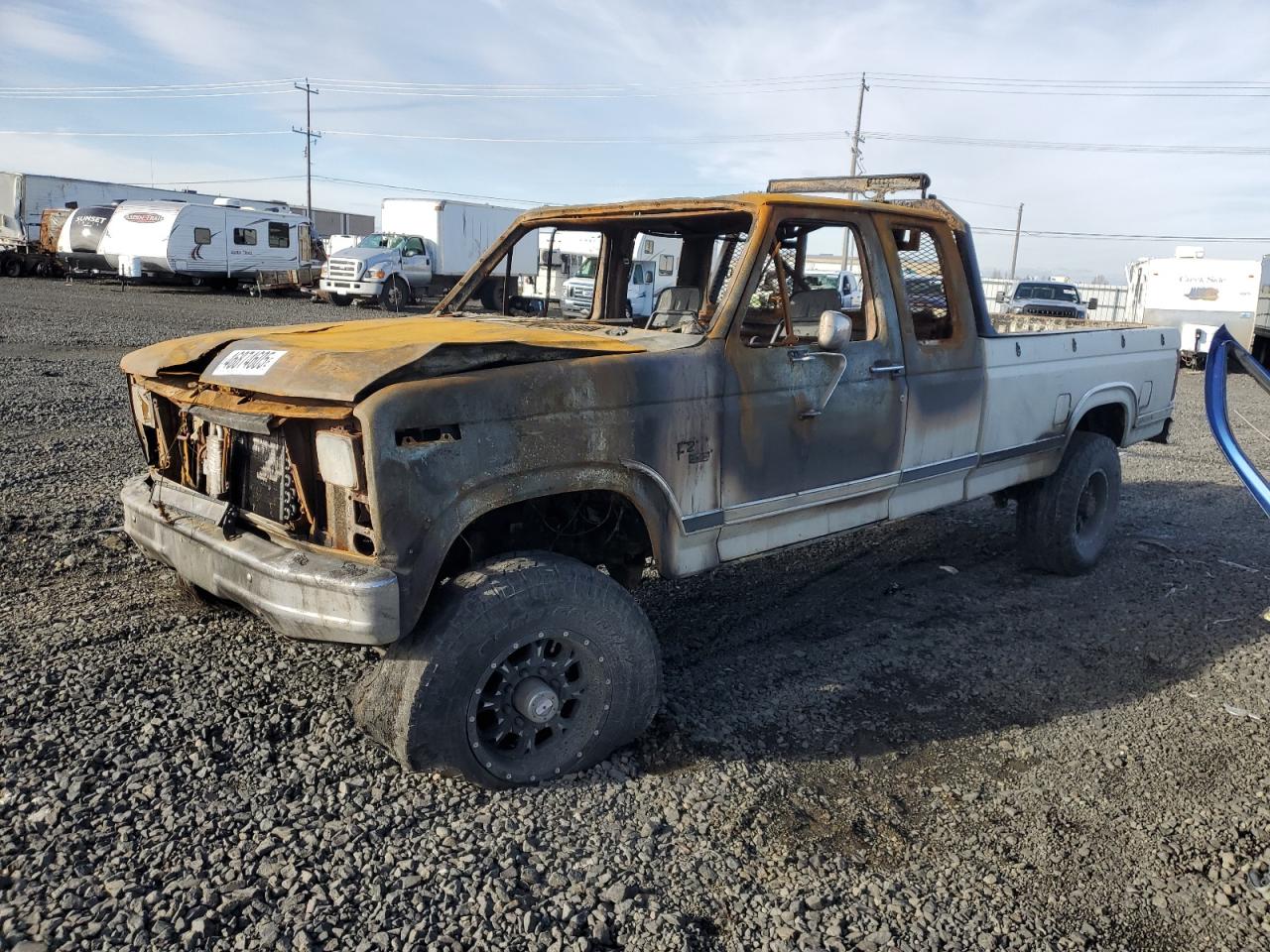1986 Ford F250 VIN 1FTHX261XGKB48732