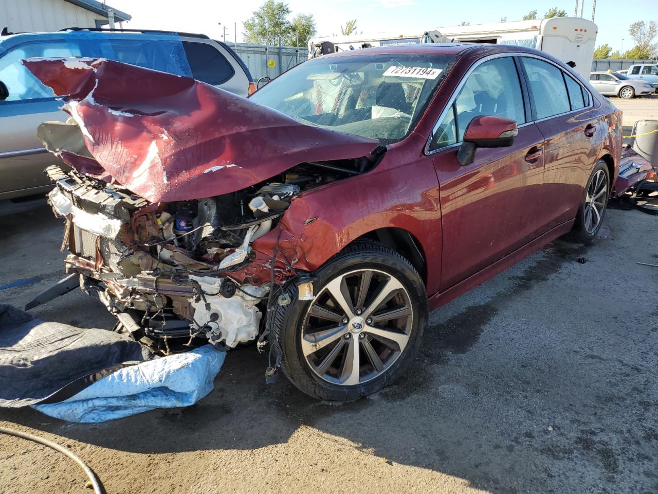 2015 Subaru Legacy VIN 4S3BNBN60F3046017