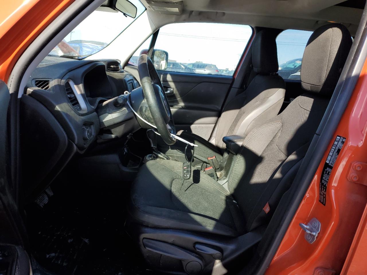 2016 Jeep Renegade VIN ZACCJABT3GPC70741 Copart auction photo, side / front end damage thumbnail 7