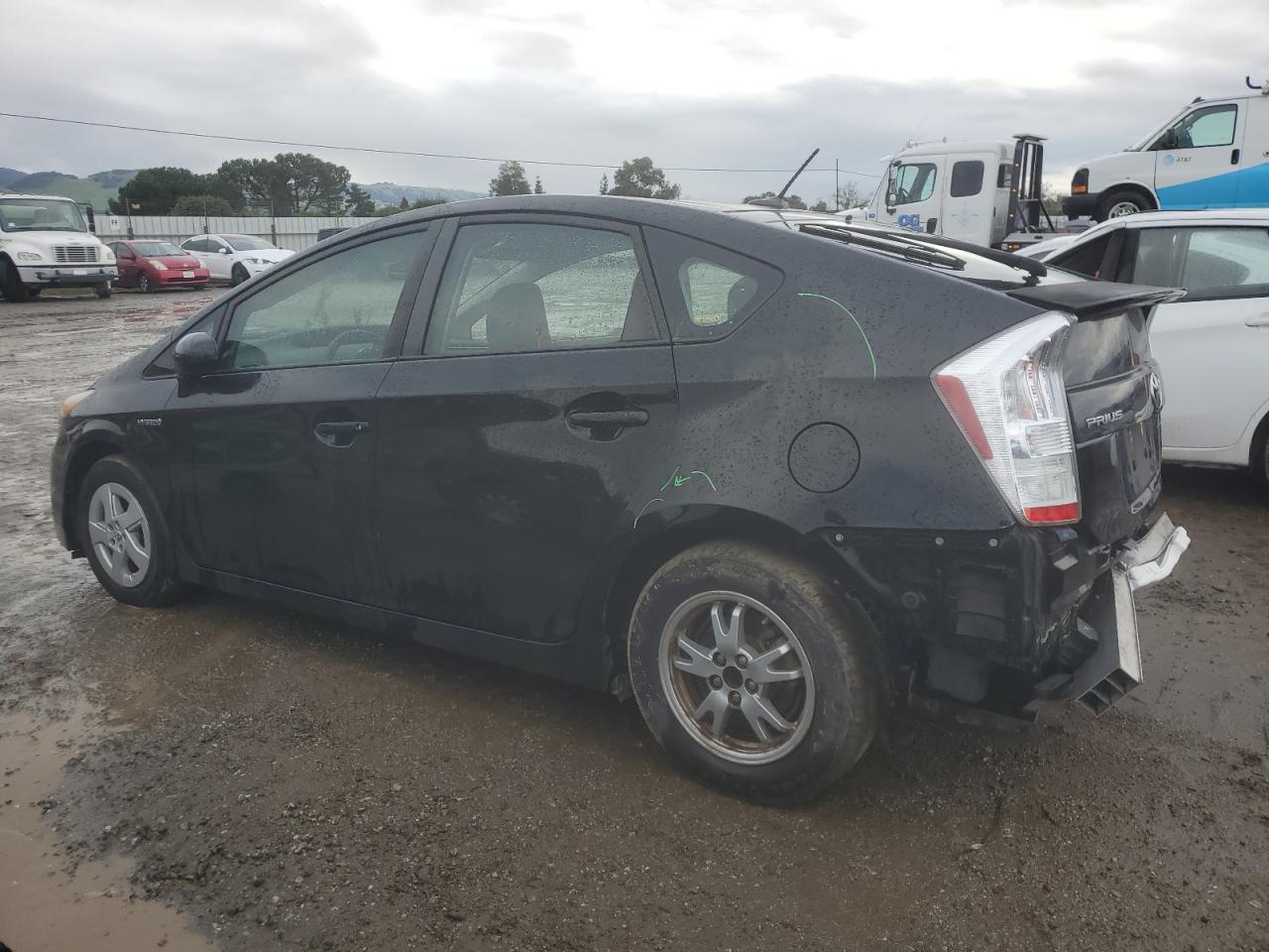 2010 Toyota Prius VIN JTDKN3DU1A0112946 Copart auction photo, rear end / front end damage thumbnail 2