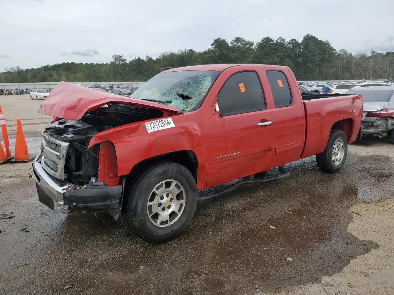 2012 Chevrolet Silverado VIN 1GCRCSEA2CZ100113