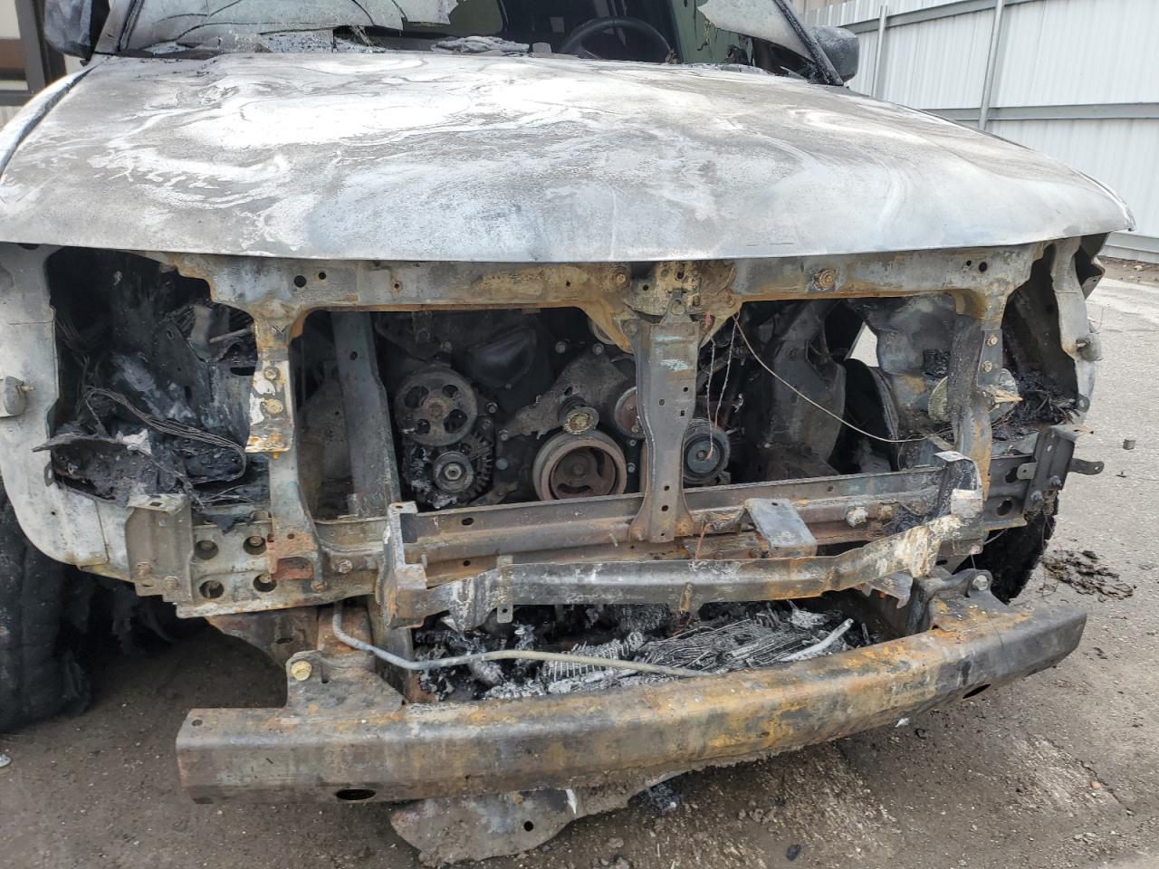 2010 Nissan Pathfinder VIN 5N1AR1NB2AC615302 Copart auction photo, burn damage thumbnail 13
