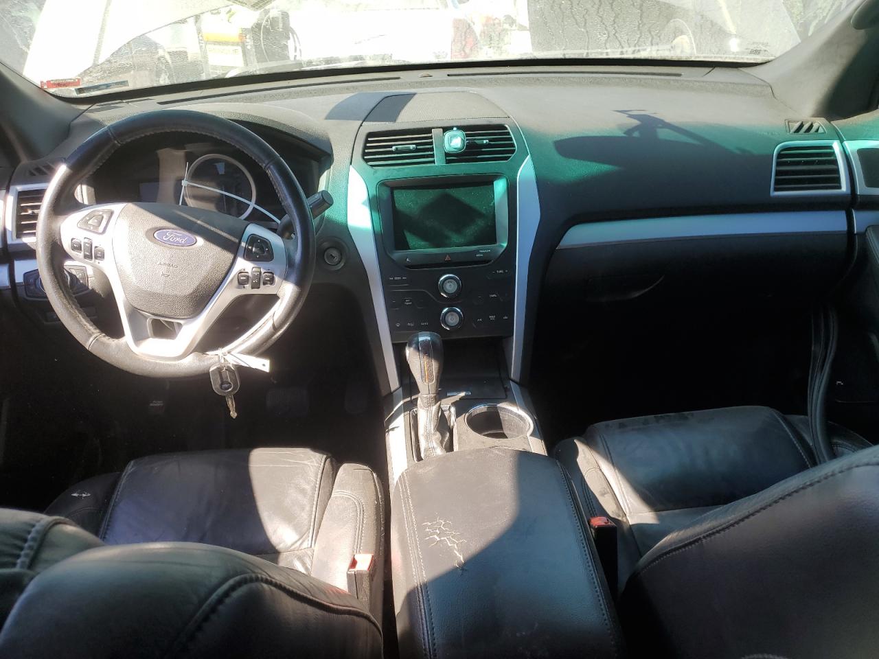 2014 Ford Explorer VIN 1FM5K7D85EGA78535 Copart auction photo, side damage thumbnail 8