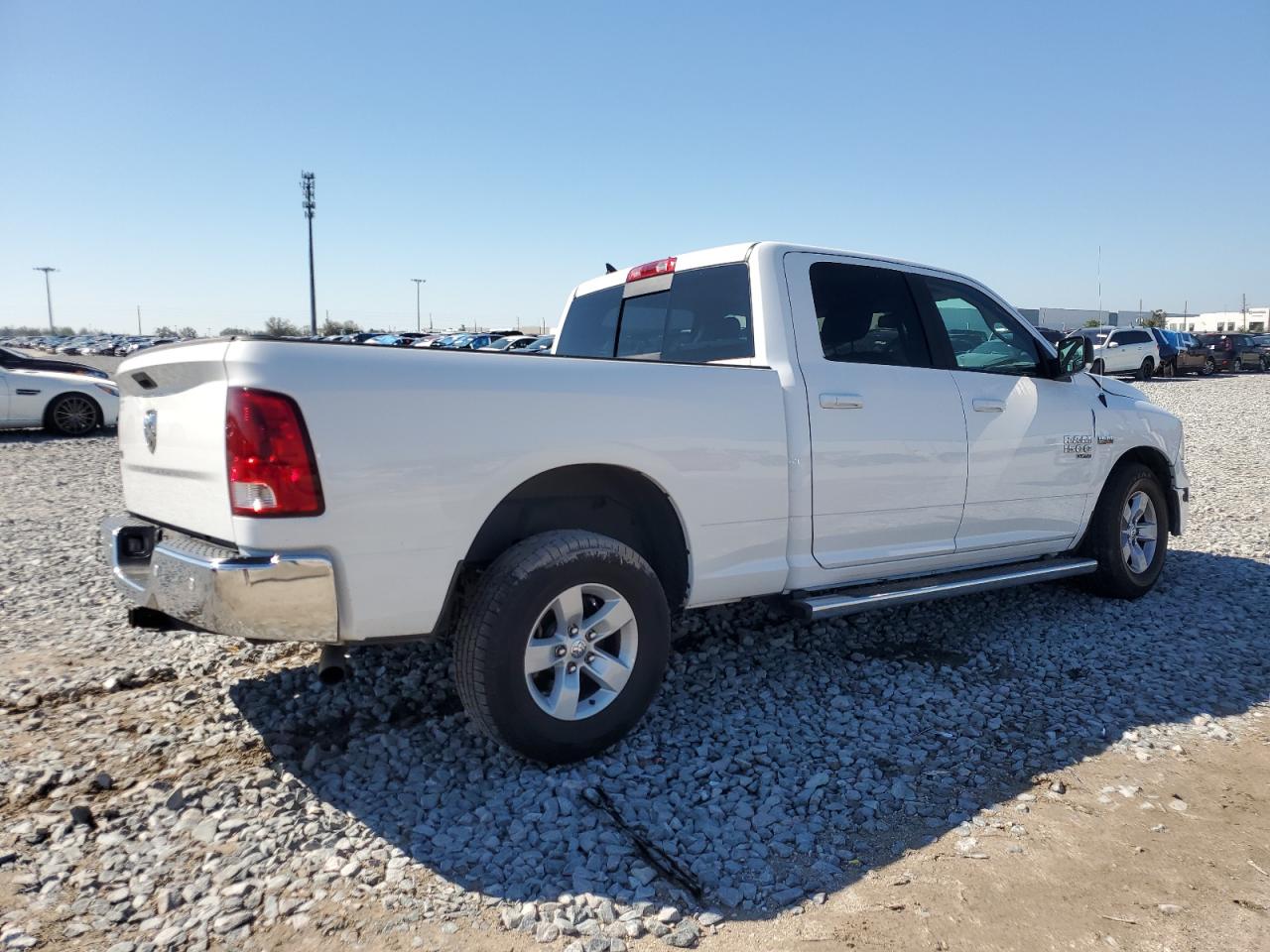 2020 RAM 1500 VIN 1C6RR6TT1LS136045 Copart auction photo, front end damage thumbnail 3