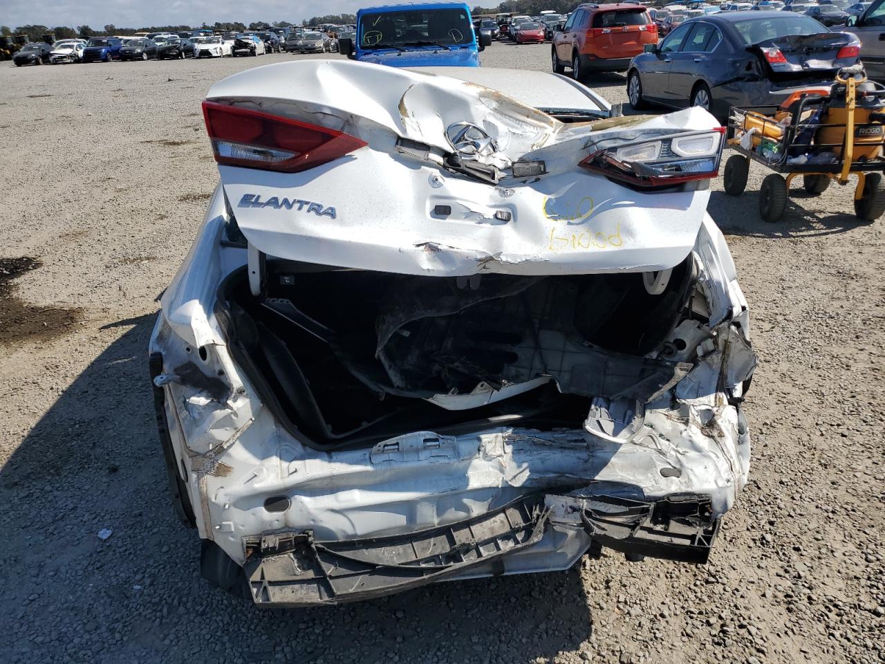 2017 Hyundai Elantra VIN 5NPD84LF6HH142207 Copart auction photo, all over damage thumbnail 6