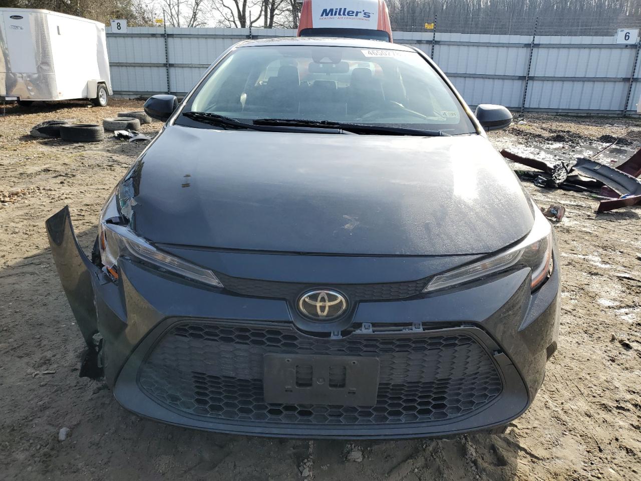 2021 Toyota Corolla VIN JTDEPMAE6MJ175176 Copart auction photo, front end / minor dent/scratches damage thumbnail 5