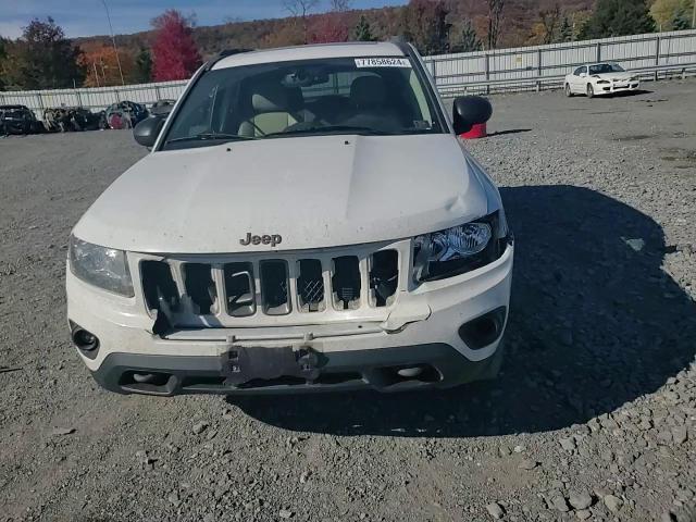 2017 Jeep Compass VIN 1C4NJDBBXHD168127 Copart auction photo, front end damage thumbnail 11