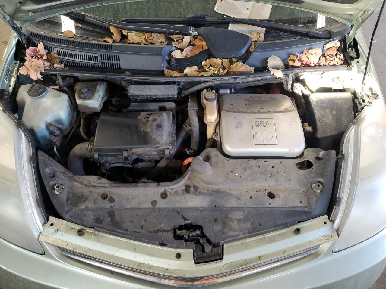 2007 Toyota Prius VIN JTDKB20U277612672 Copart auction photo, rear end damage thumbnail 11
