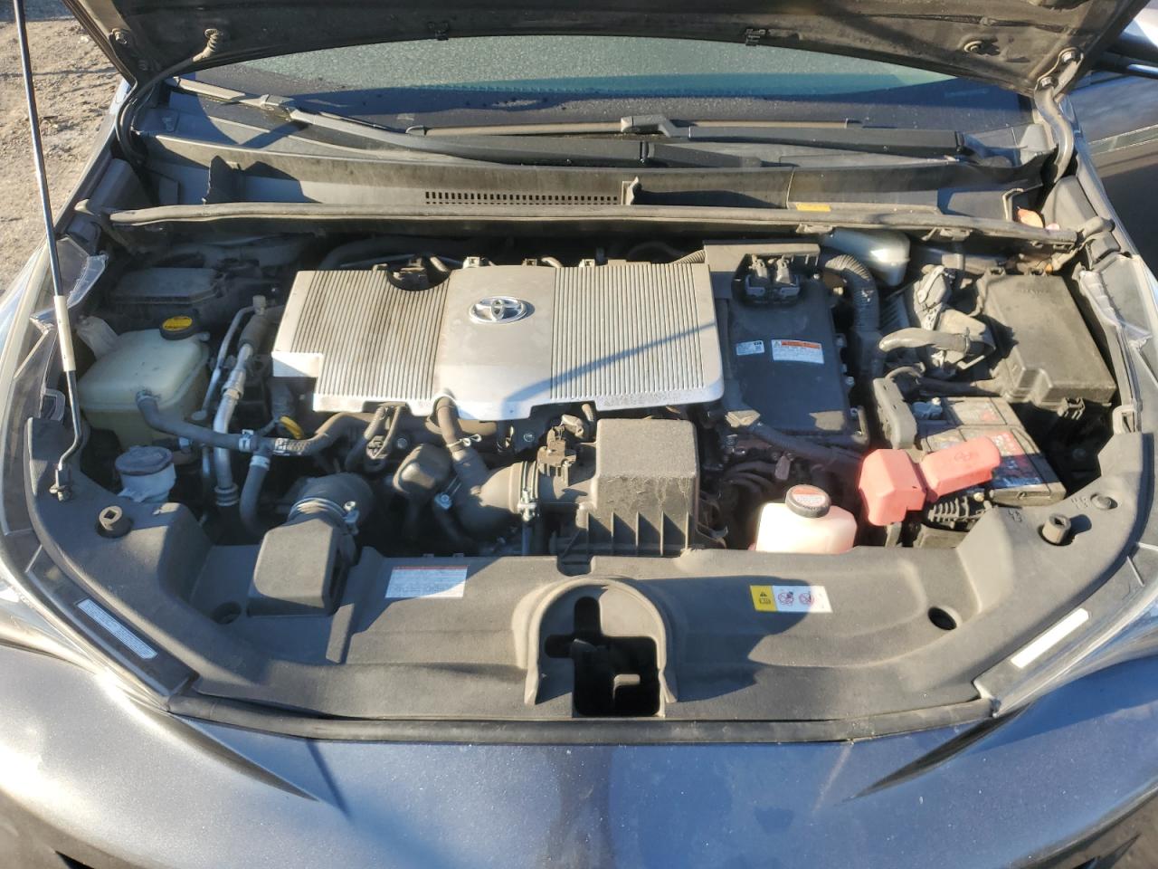 2016 Toyota Prius VIN JTDKARFU2G3520004 Copart auction photo, front end / side damage thumbnail 11
