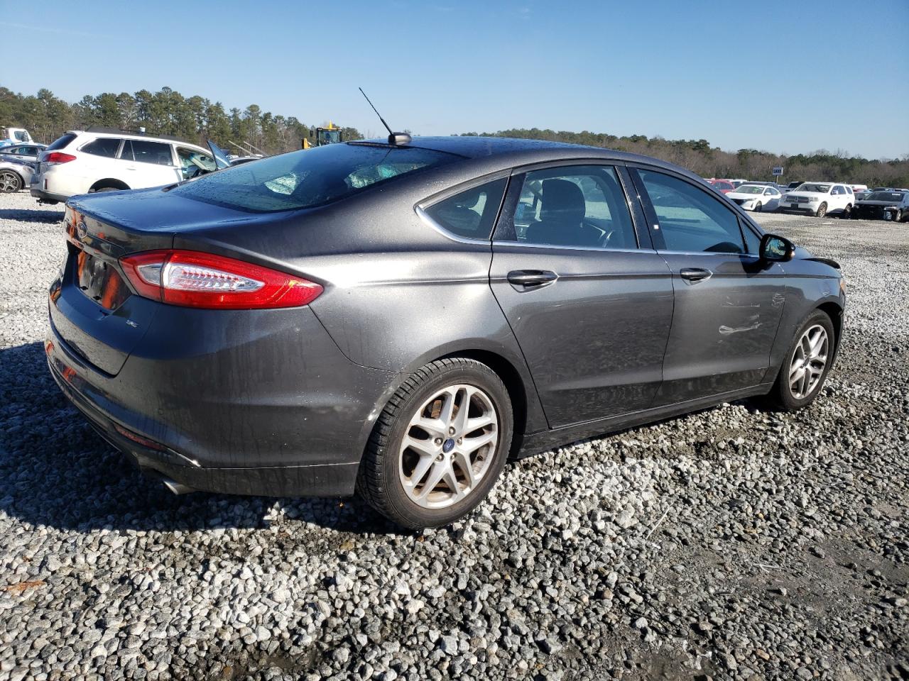 2016 Ford Fusion VIN 3FA6P0H76GR373468 Copart auction photo, front end / side damage thumbnail 3