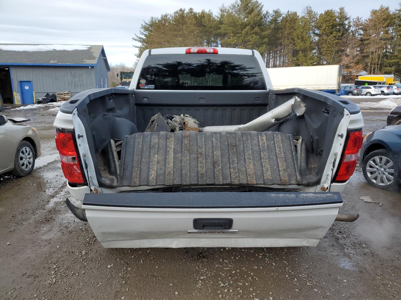 2015 GMC Sierra VIN 1GTV2TEC1FZ275031 Copart auction photo, rear end damage thumbnail 6