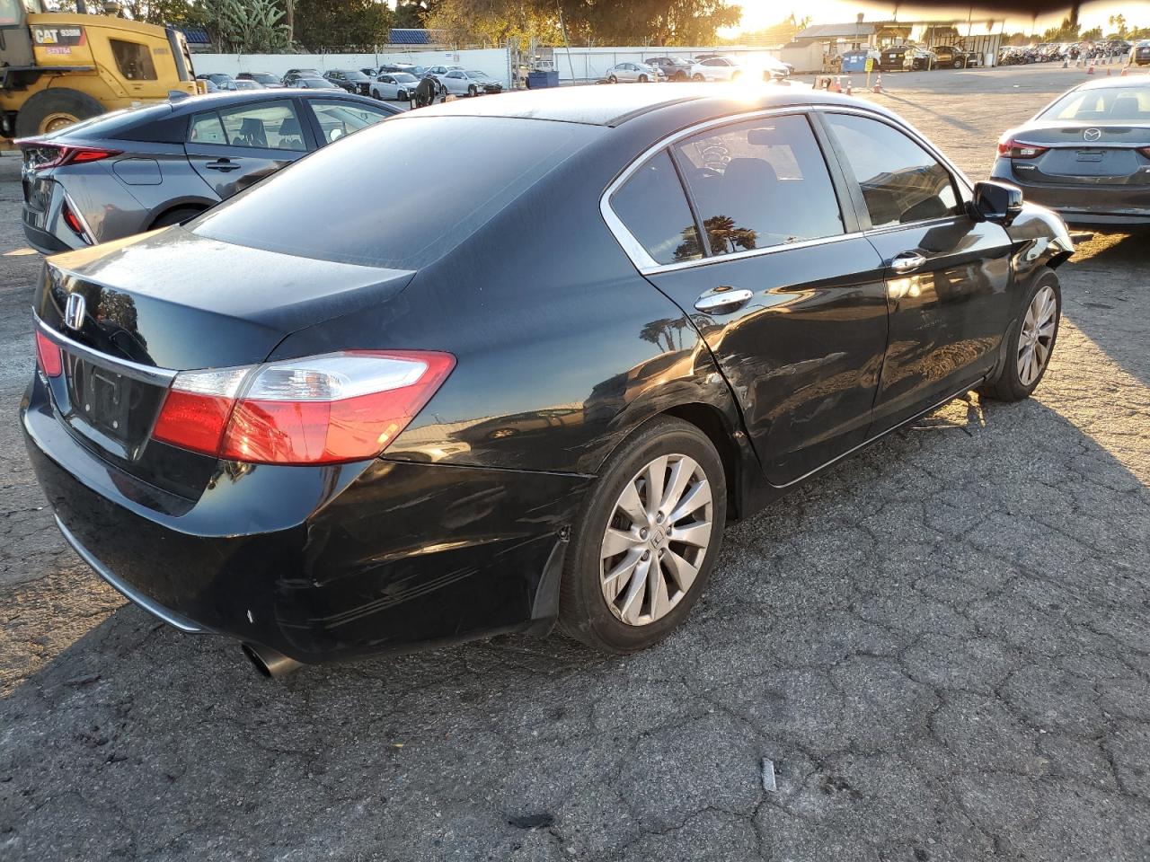 2014 Honda Accord VIN 1HGCR2F76EA122173 Copart auction photo, all over damage thumbnail 3