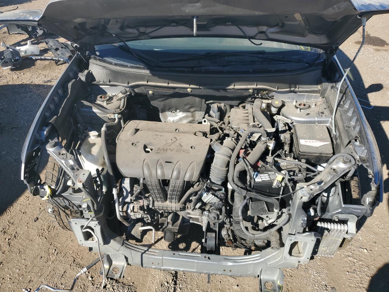 2018 Mitsubishi Outlander VIN JA4AP3AU1JU011080 Copart auction photo, front end damage thumbnail 11