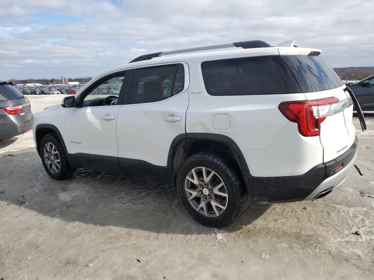 2020 GMC Acadia VIN 1GKKNULS8LZ197700 Copart auction photo, side / front end damage thumbnail 2
