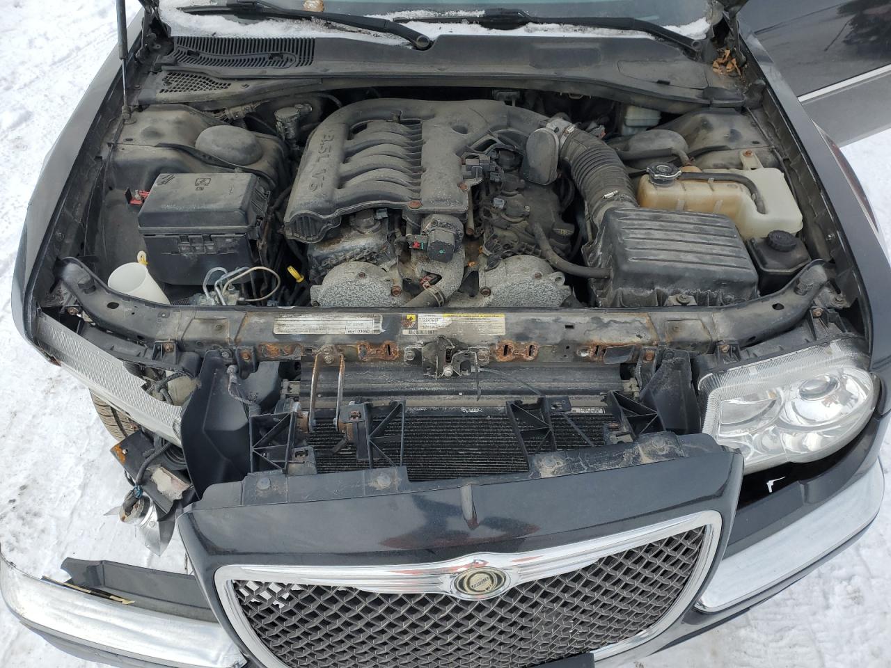 2010 Chrysler 300 VIN 2C3CA3CV1AH178603 Copart auction photo, front end / side damage thumbnail 11
