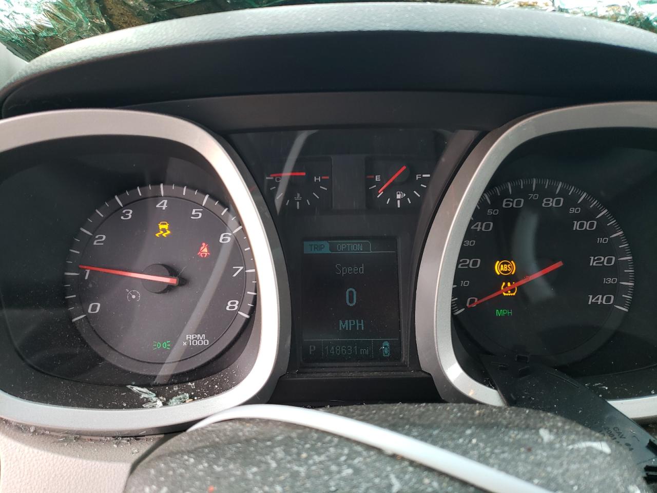 2013 Chevrolet Equinox VIN 2GNALPEK5D6164198 Copart auction photo, all over damage thumbnail 9
