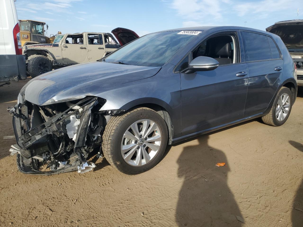 2021 Volkswagen Golf VIN 3VWG57AUXMM000162