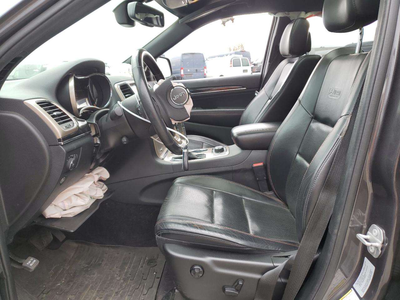 2016 Jeep Grand Cherokee VIN 1C4RJFBG5GC385968 Copart auction photo, front end / side damage thumbnail 7