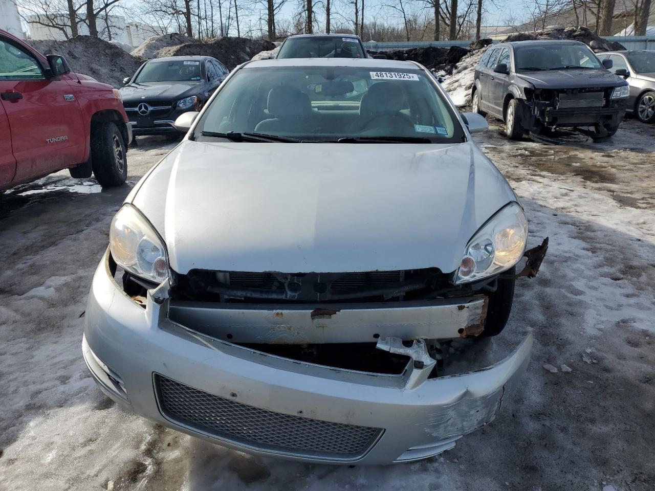 2015 Chevrolet Impala VIN 2G1WA5E34F1144065 Copart auction photo, front end / rear end damage thumbnail 5