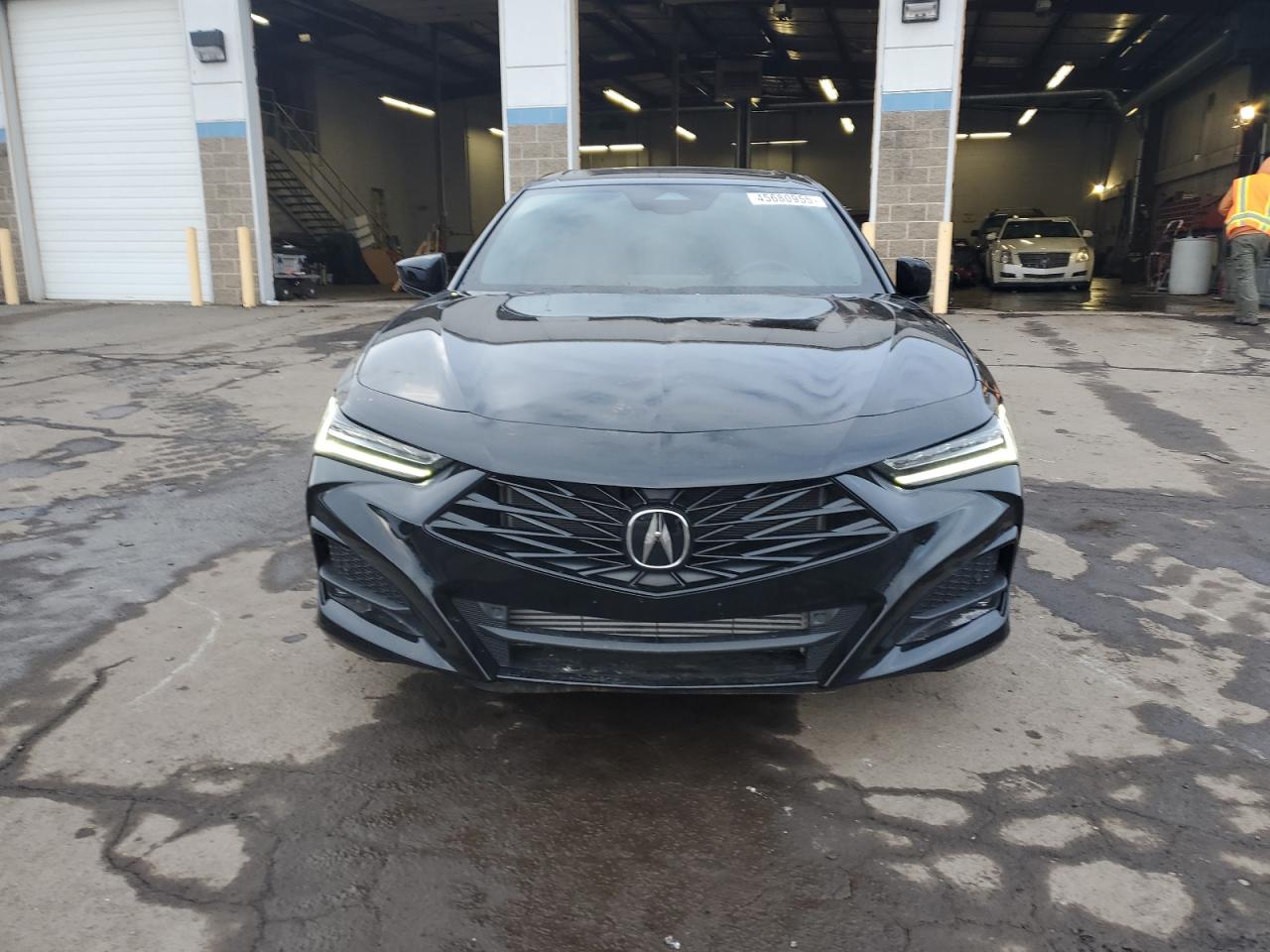 2024 Acura TLX VIN 19UUB6F55RA002093 Copart auction photo, vandalism damage thumbnail 5
