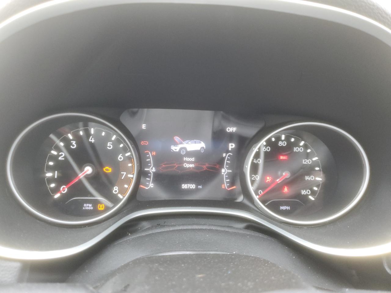 2020 Jeep Compass VIN 3C4NJDBB3LT204212 Copart auction photo, front end / side damage thumbnail 9