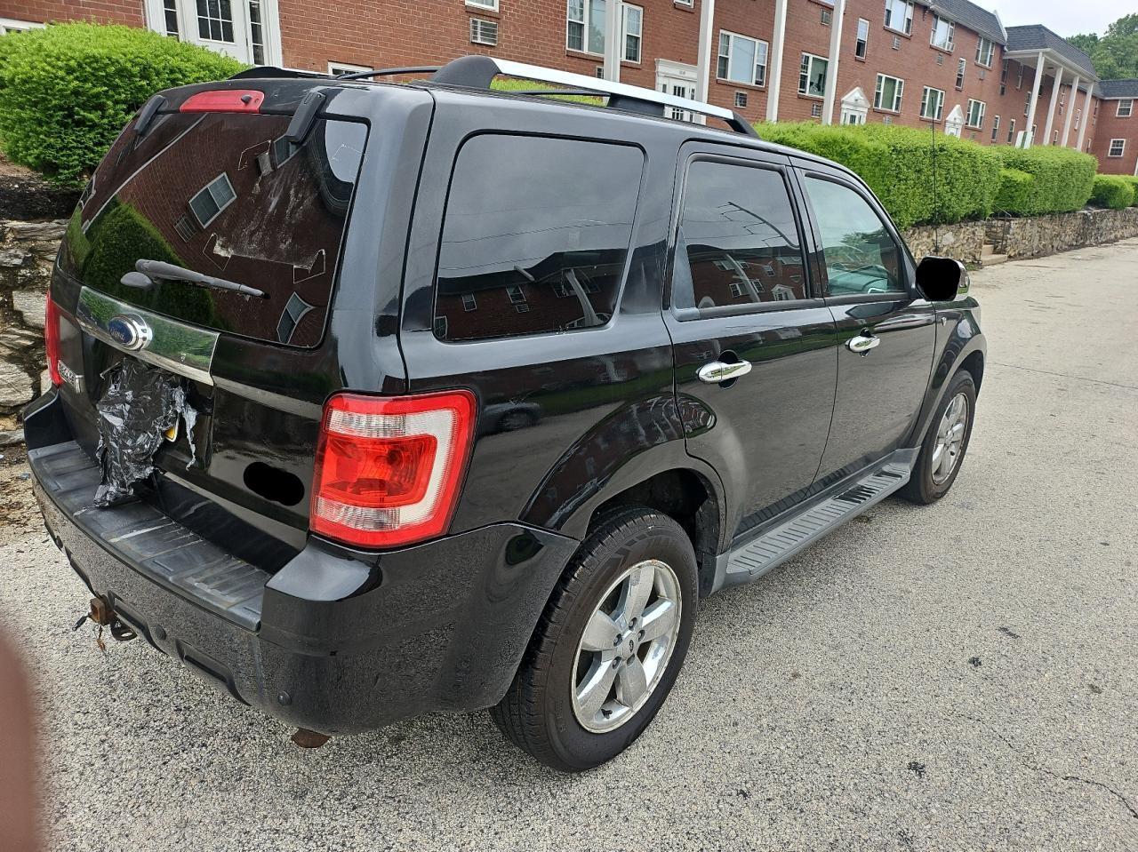 2012 Ford Escape VIN 1FMCU9EG2CKB76323 Copart auction photo, front end / damage history damage thumbnail 4