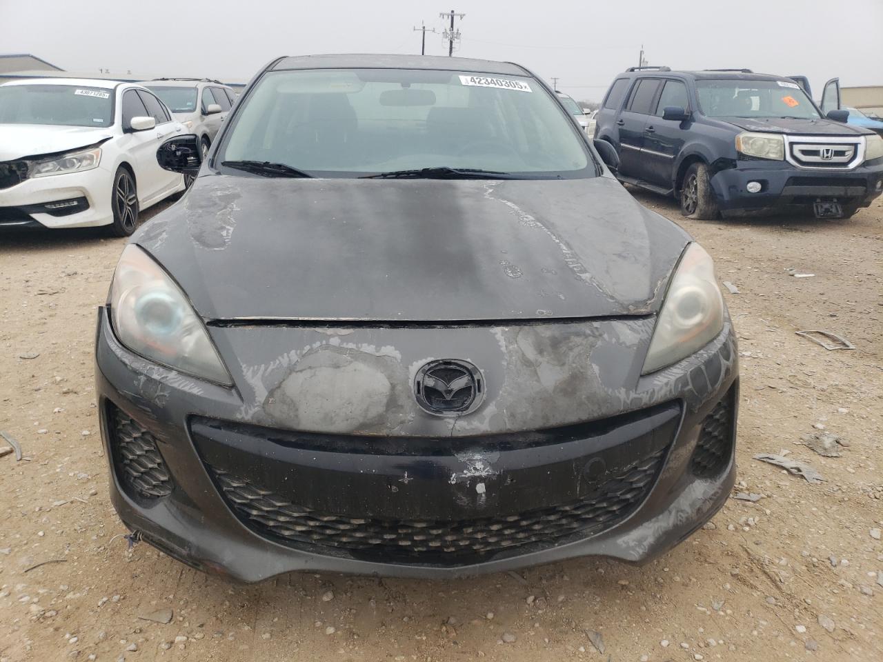 2012 Mazda 3 VIN JM1BL1V73C1697917 Copart auction photo, front end / rear end damage thumbnail 5