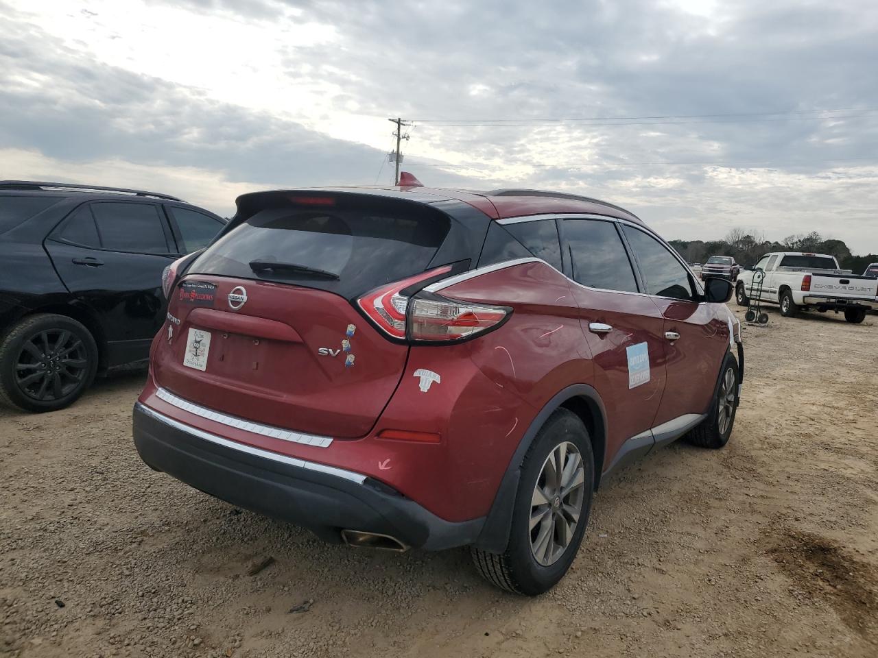 2018 Nissan Murano VIN 5N1AZ2MG4JN187241 Copart auction photo, front end damage thumbnail 3
