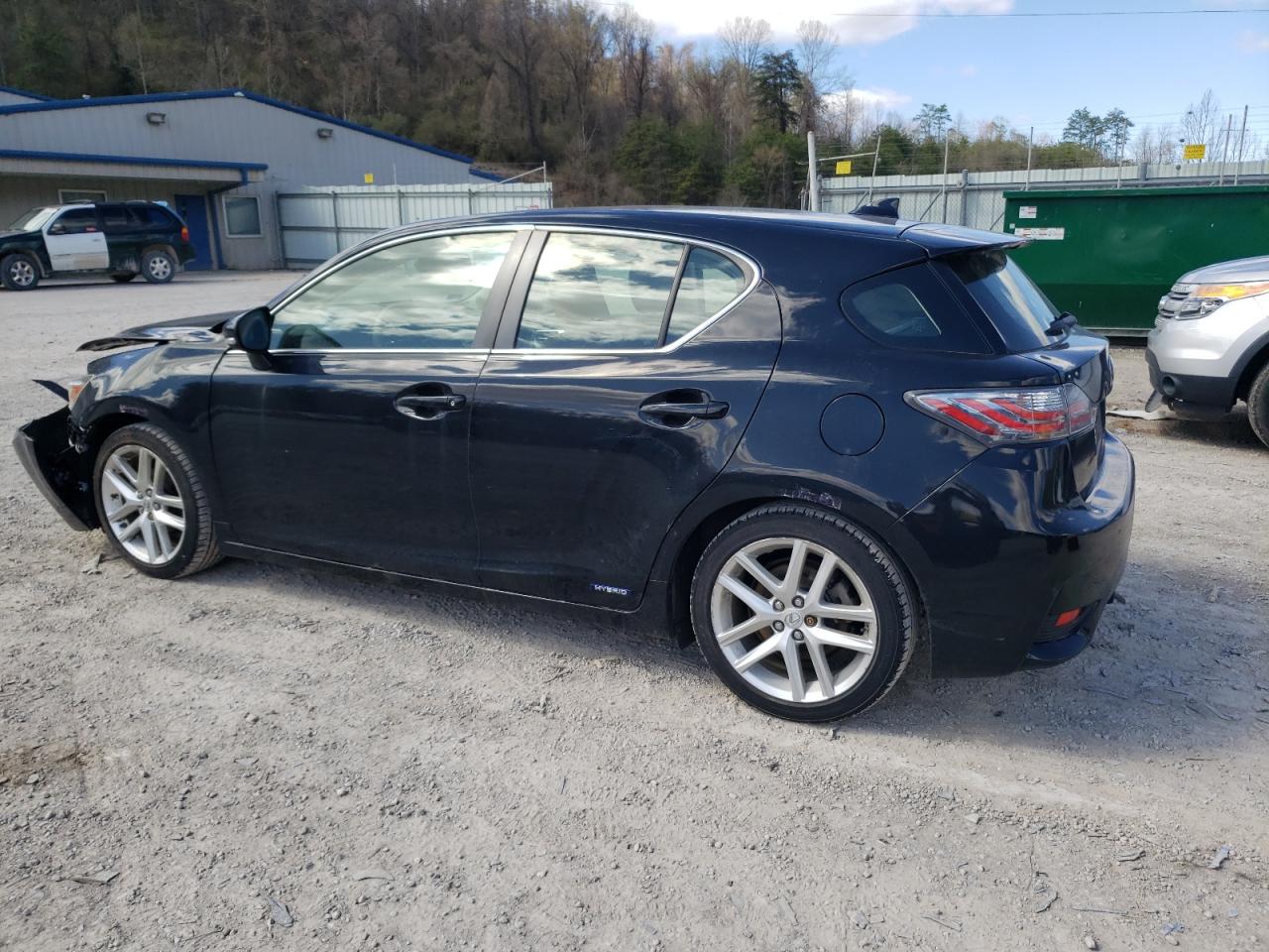 2015 Lexus CT VIN JTHKD5BH2F2239509 Copart auction photo, front end damage thumbnail 2