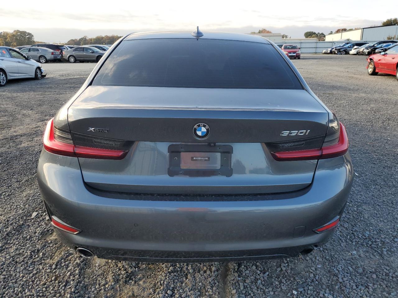 2020 BMW 3er VIN 3MW5R7J07L8B32375 Copart auction photo, undercarriage damage thumbnail 6