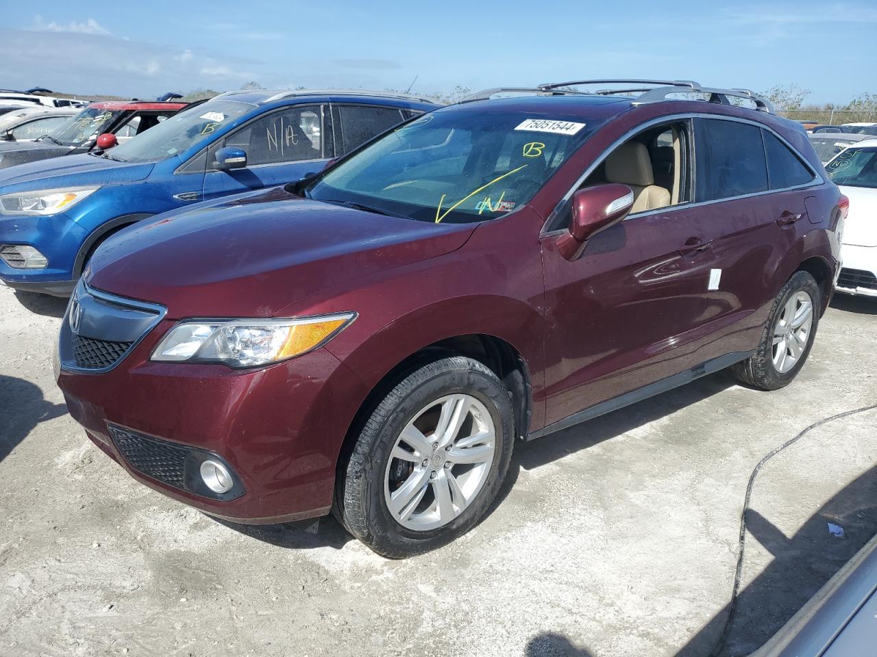 2015 Acura RDX VIN 5J8TB4H59FL011005