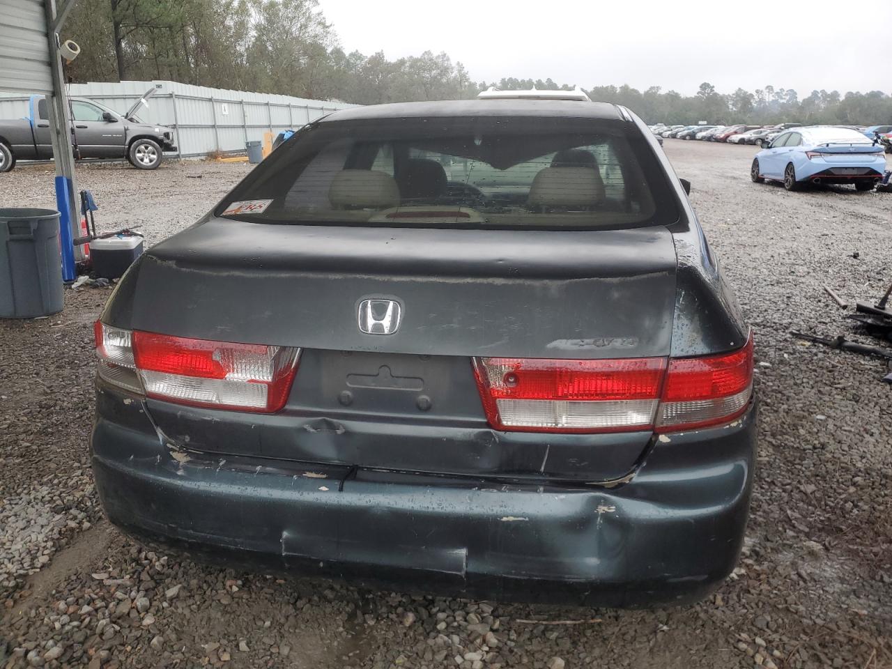 2004 Honda Accord VIN 1HGCM56624A167391 Copart auction photo, rear end / side damage thumbnail 6