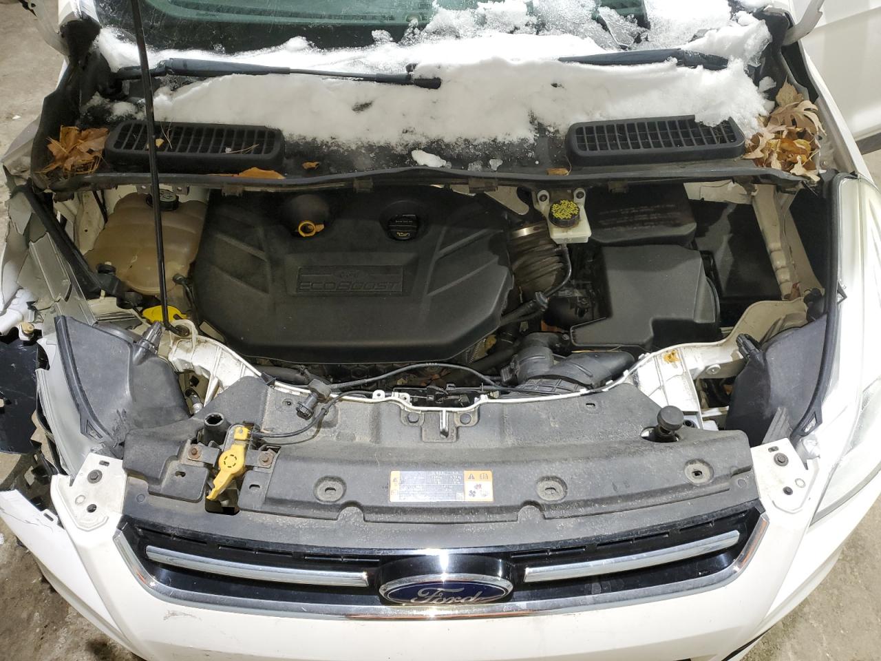 2013 Ford Escape VIN 1FMCU9H95DUA12938 Copart auction photo, front end / side damage thumbnail 12