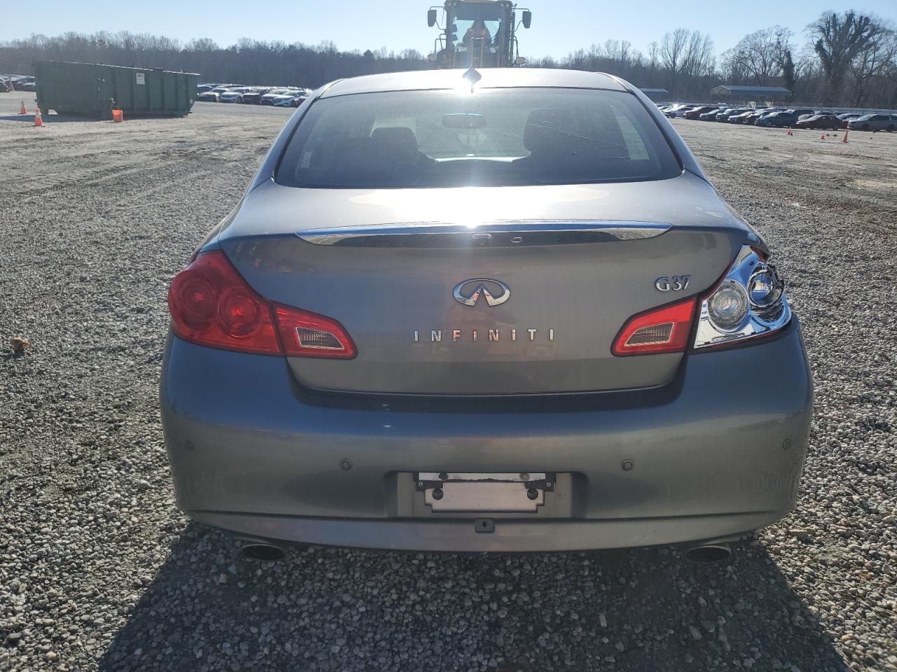 2012 Infiniti G VIN JN1CV6AP7CM626867 Copart auction photo, front end / side damage thumbnail 6
