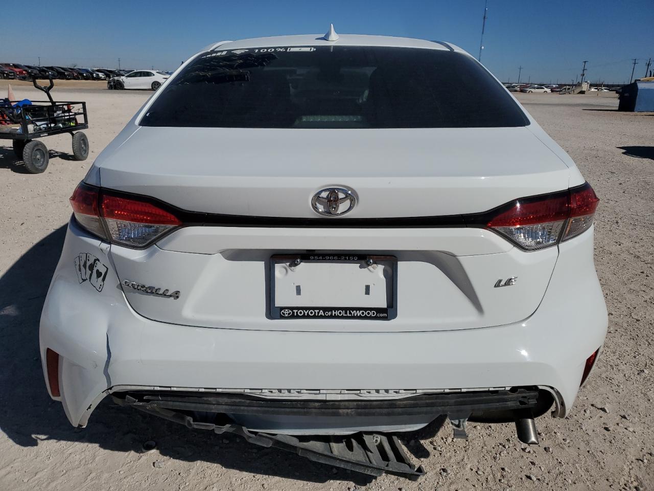 2022 Toyota Corolla VIN JTDVPMAE8N3009652 Copart auction photo, all over / undercarriage damage thumbnail 6