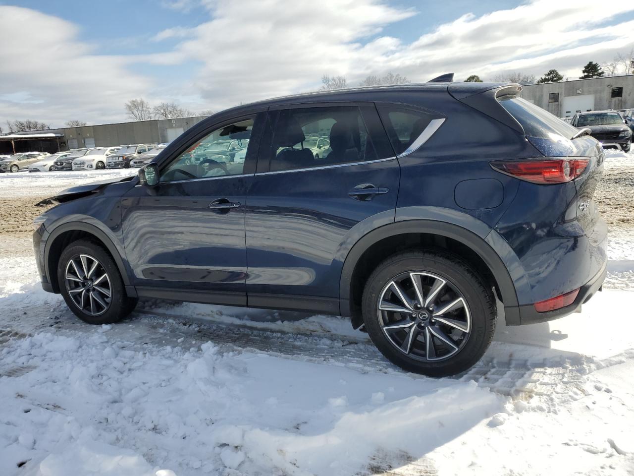 2018 Mazda CX-5 VIN JM3KFBDM9J0376155 Copart auction photo, front end damage thumbnail 2