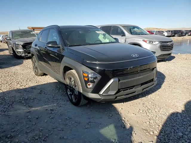 2024 Hyundai Kona VIN KM8HB3AB9RU085825 Copart auction photo, side / front end damage thumbnail 10