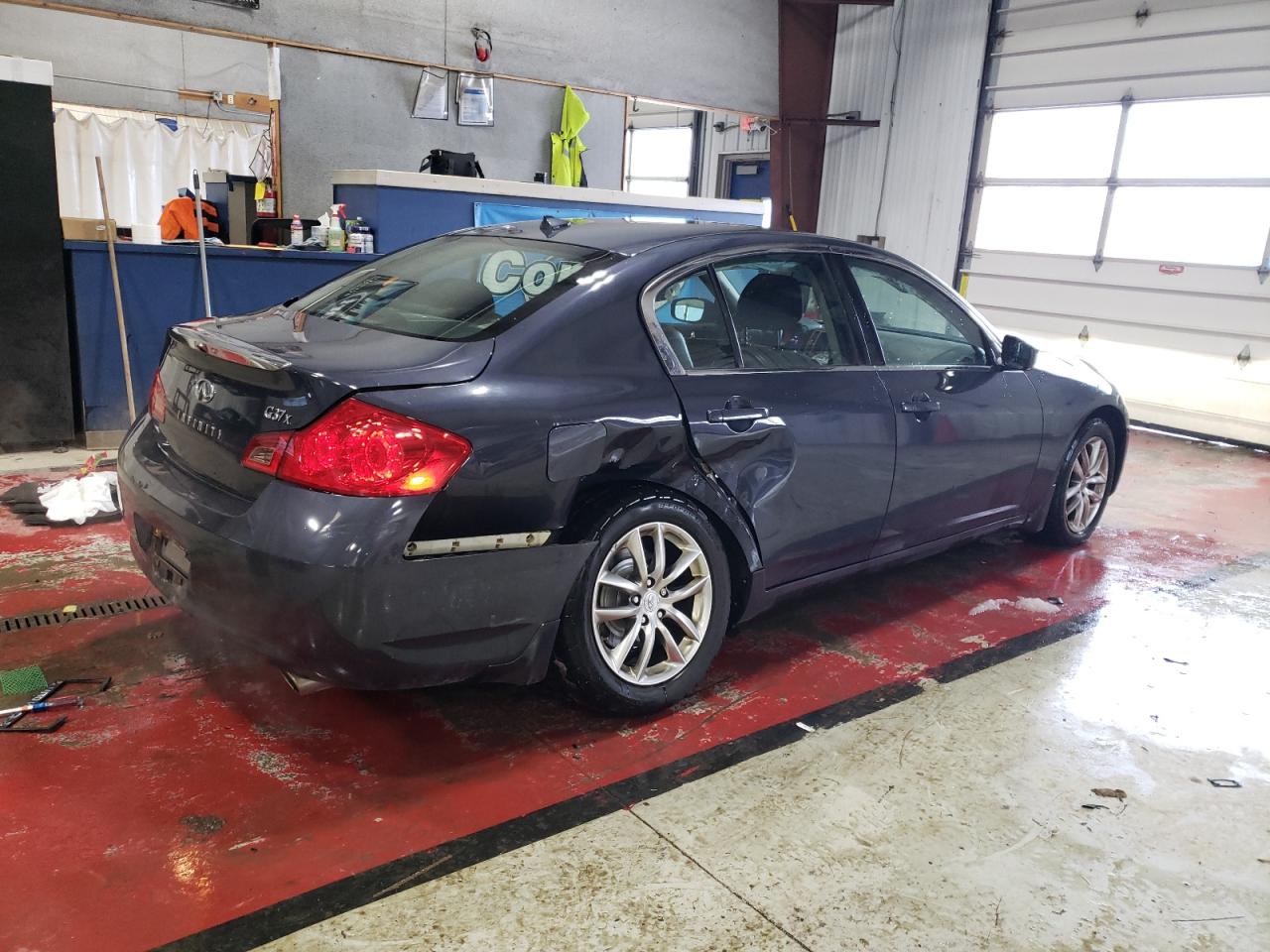 2009 Infiniti G VIN JNKCV61F29M053274 Copart auction photo, rear end damage thumbnail 3