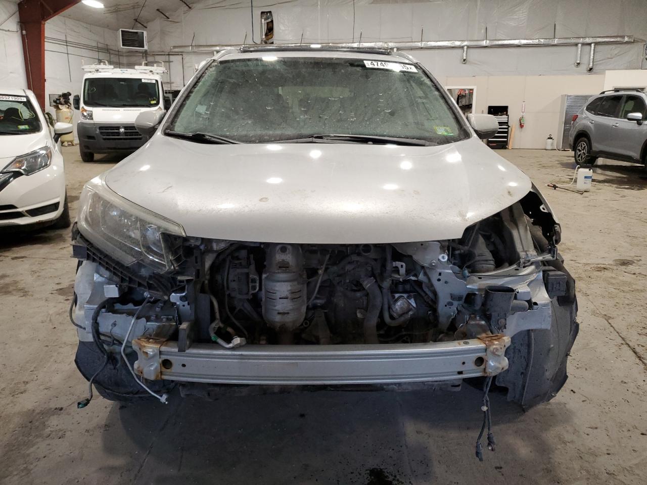 2016 Honda CR-V VIN 2HKRM4H72GH671171 Copart auction photo, front end / mechanical damage thumbnail 5