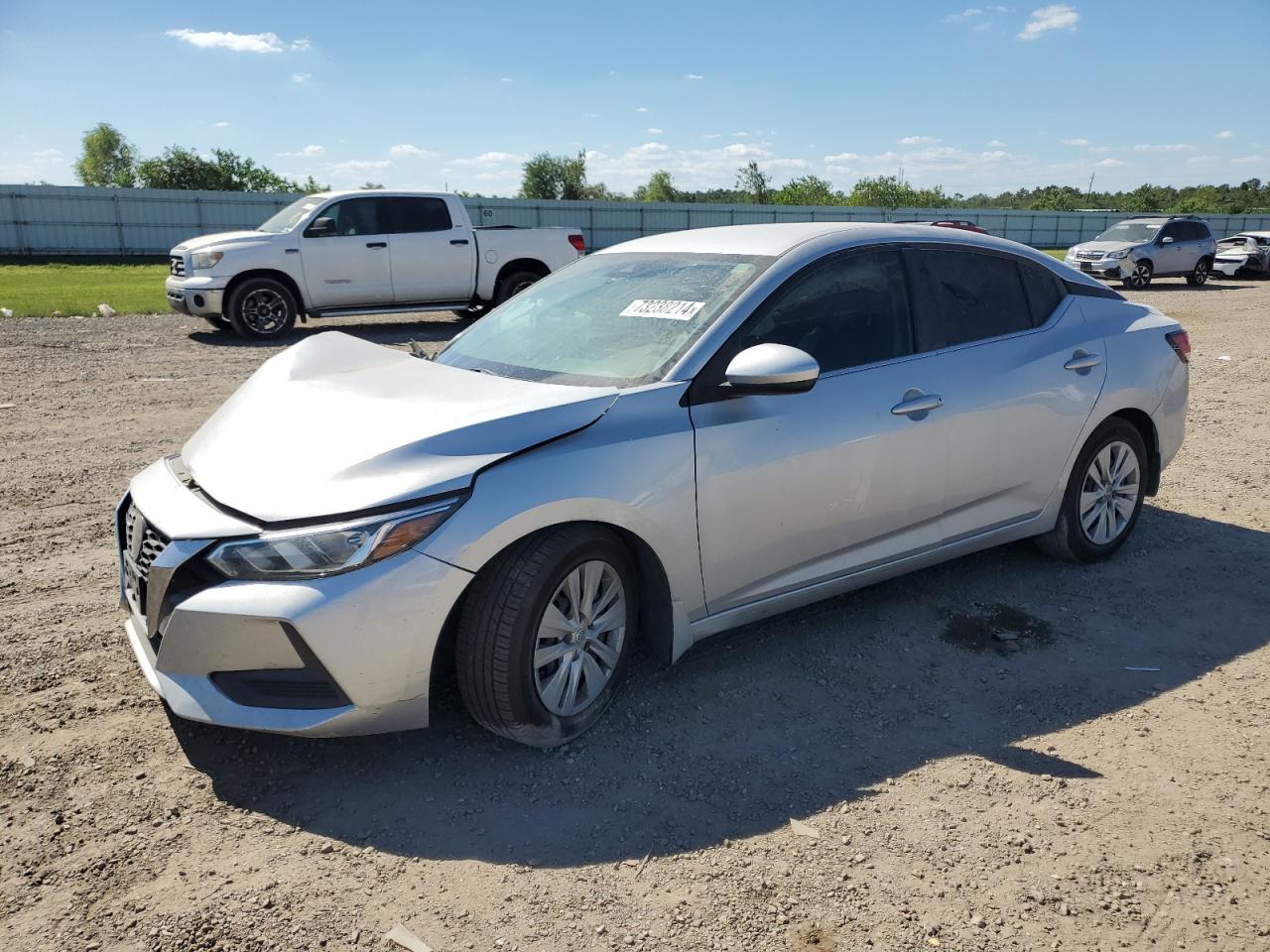 2020 Nissan Sentra VIN 3N1AB8BV5LY287581