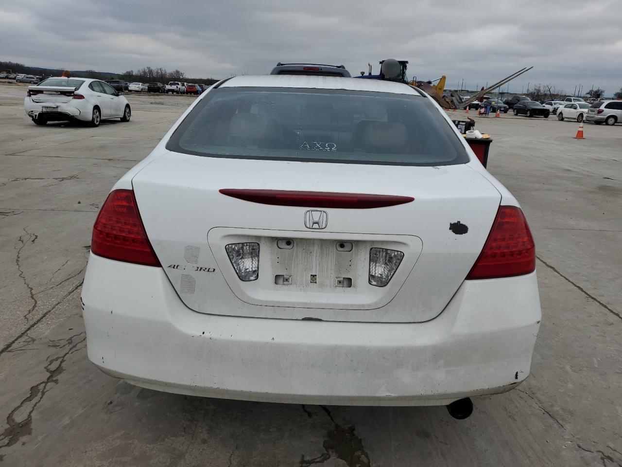 2006 Honda Accord VIN 1HGCM56356A077306 Copart auction photo, front end damage thumbnail 6
