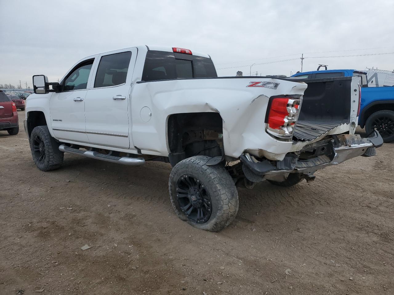 2016 Chevrolet Silverado VIN 1GC1KWE80GF176585 Copart auction photo, rear end damage thumbnail 2