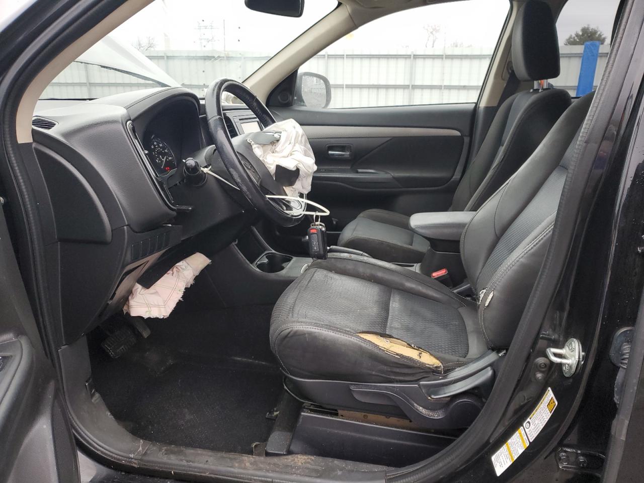 2016 Mitsubishi Outlander VIN JA4AZ3A31GZ035649 Copart auction photo, front end damage thumbnail 7